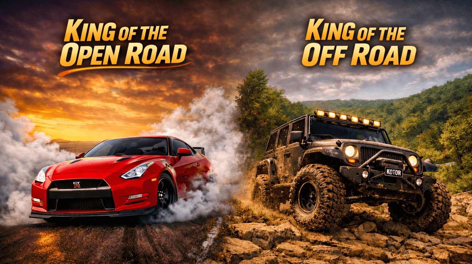KOTOR - King of the Open Road and King of the Off Road